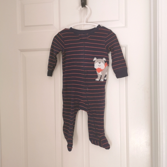 Carter's Other - 3/$15 Carter's striped boys sleeper size 6 m